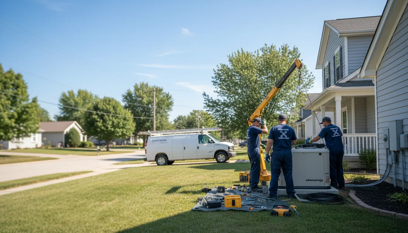 Generator Installation in Baldwin, IA near me